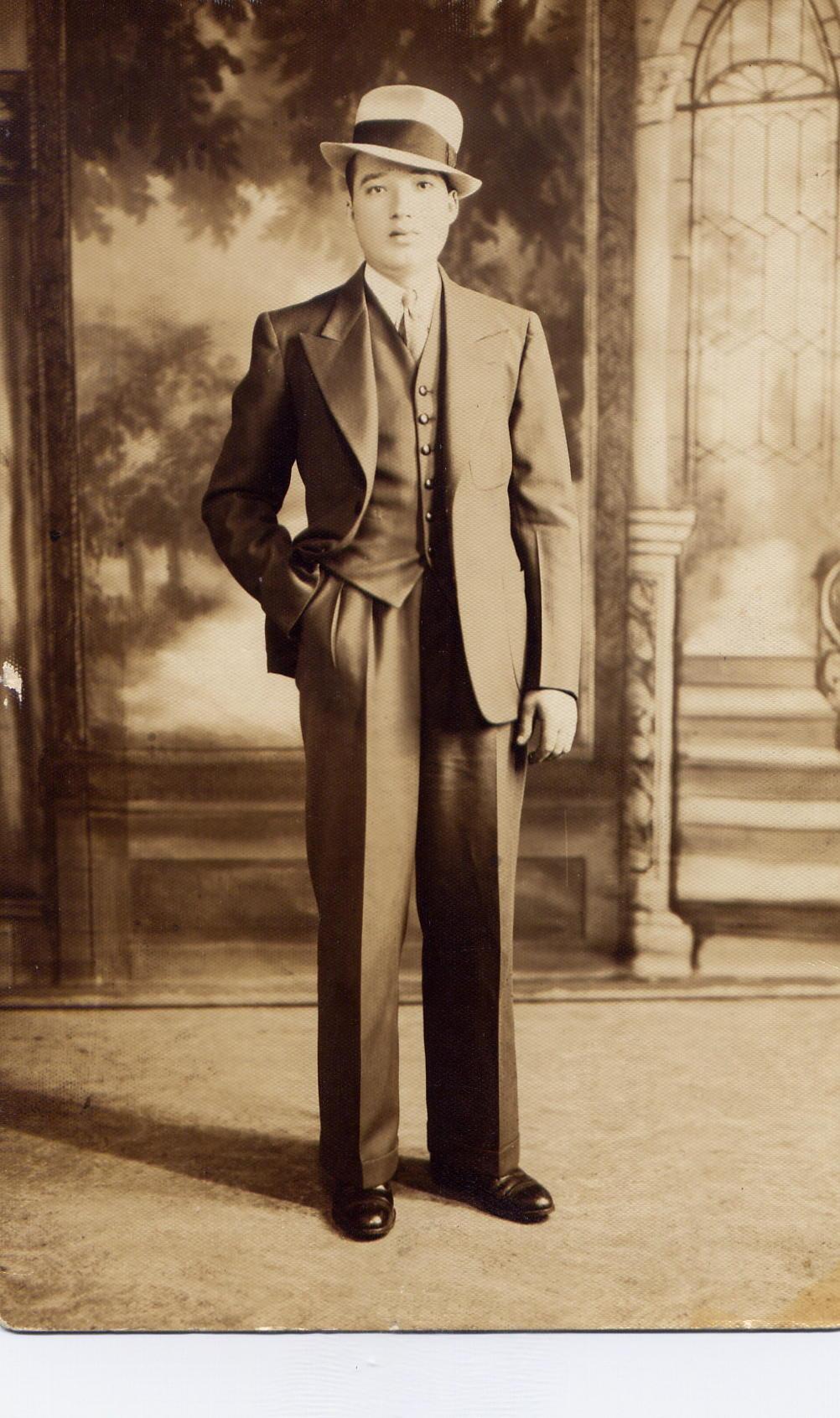 ABE GELB AS A YOUNG MAN